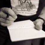 Tasting Notes - person writing on notepad