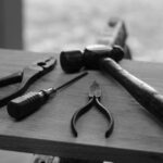 Tools - four handheld tools on board