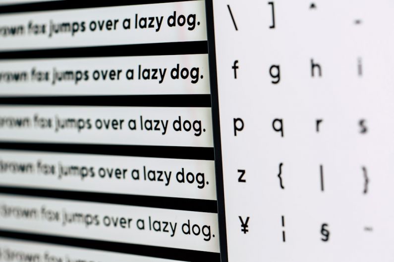 Advanced Techniques - white surface with letters and words