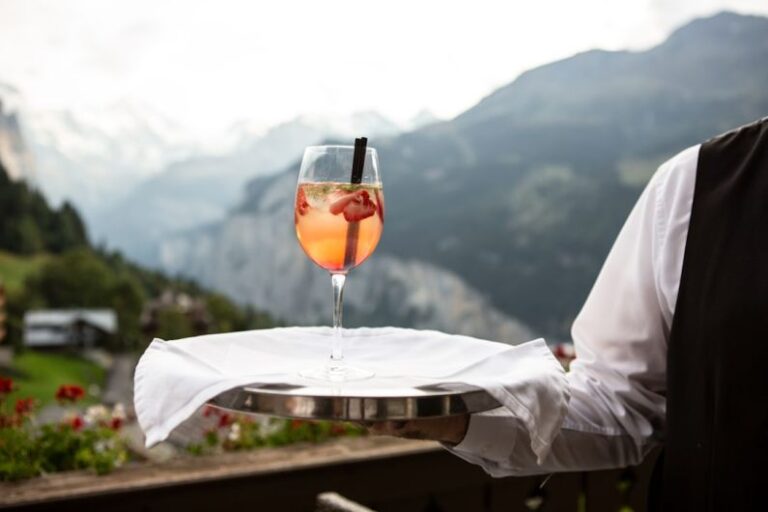 Hospitality - clear wine glass