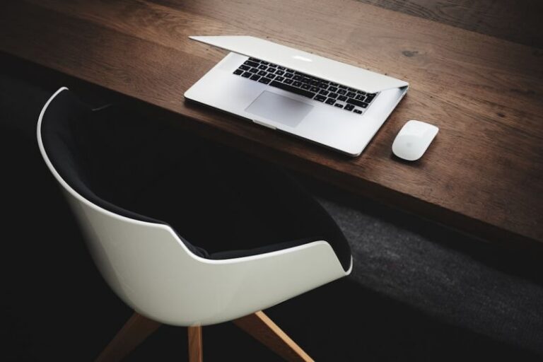 Work From Coffeehouse - Apple MacBook beside computer mouse on table
