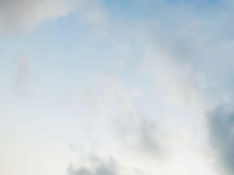 Drum Vs Hot Air - blue cloudy sky